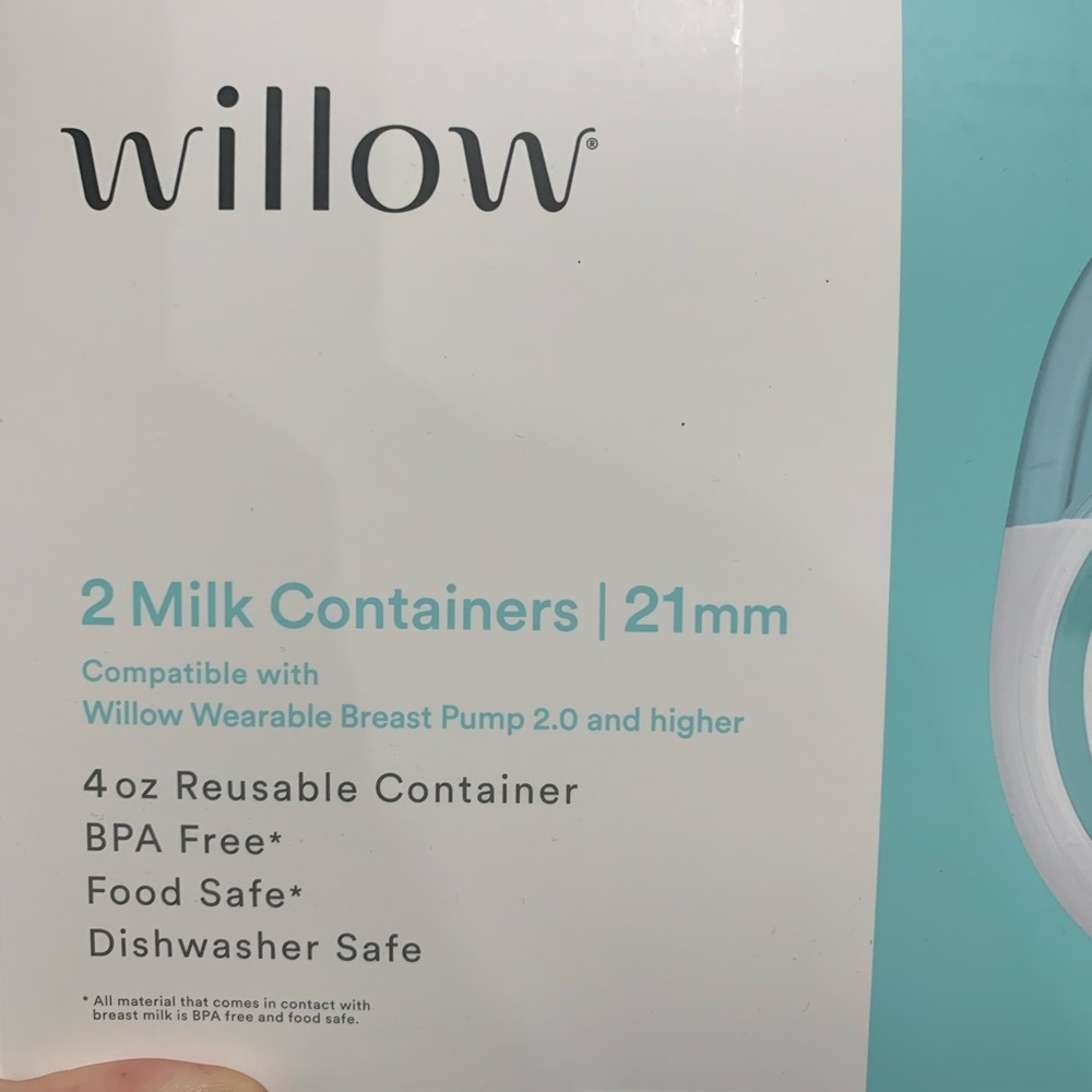 Willow reusable containers (21 mm)